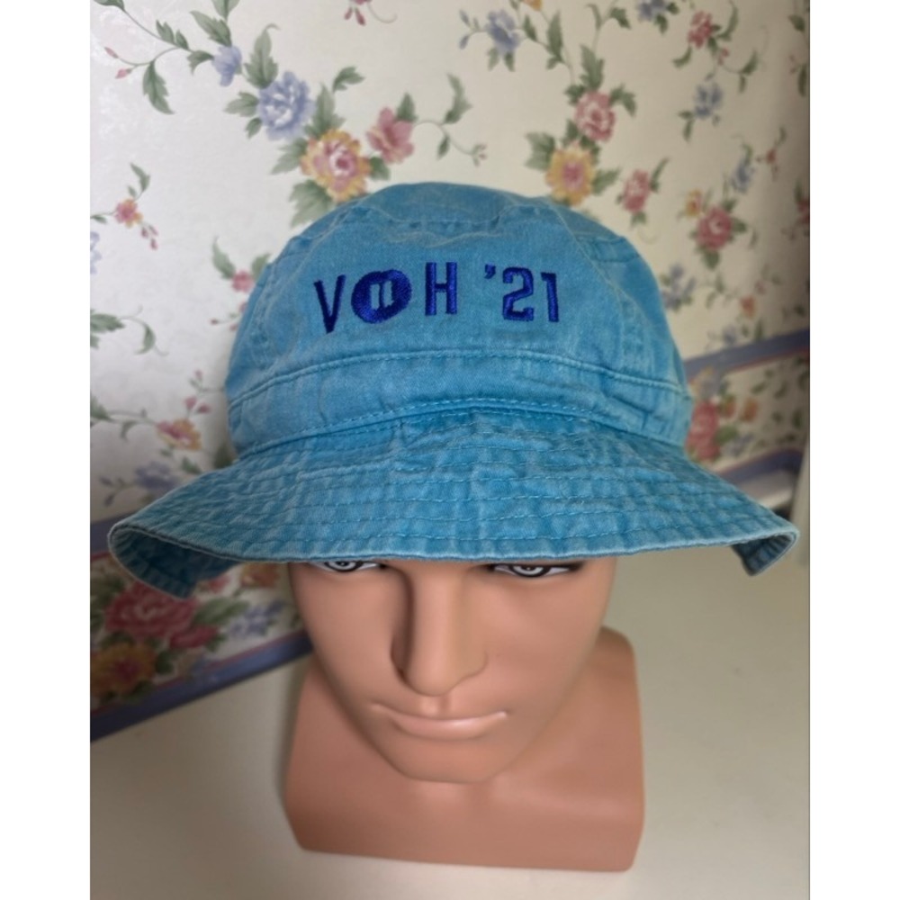 Adams VOH 21 Blue Pigment Dyed Cotton Bucket Hat VA101 XL